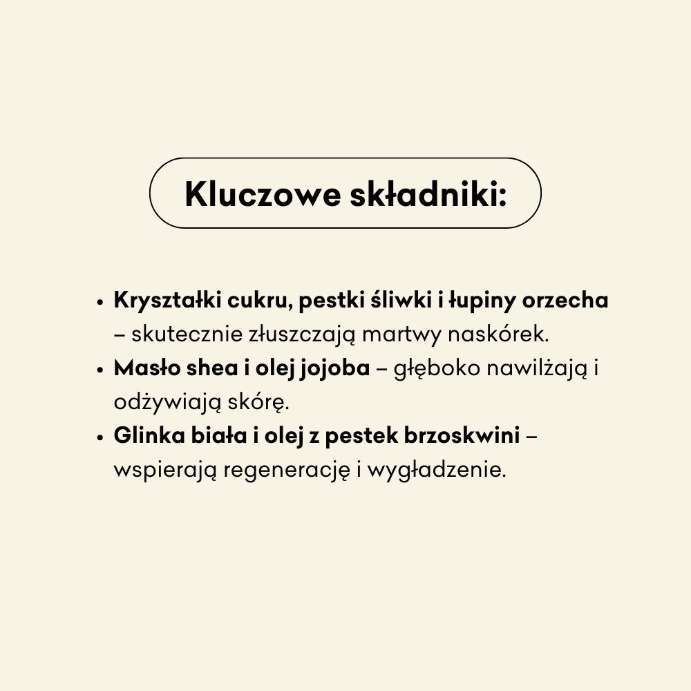 Rozświetlający peeling do ciała Cytryna i Jałowiec 4 Szpaki