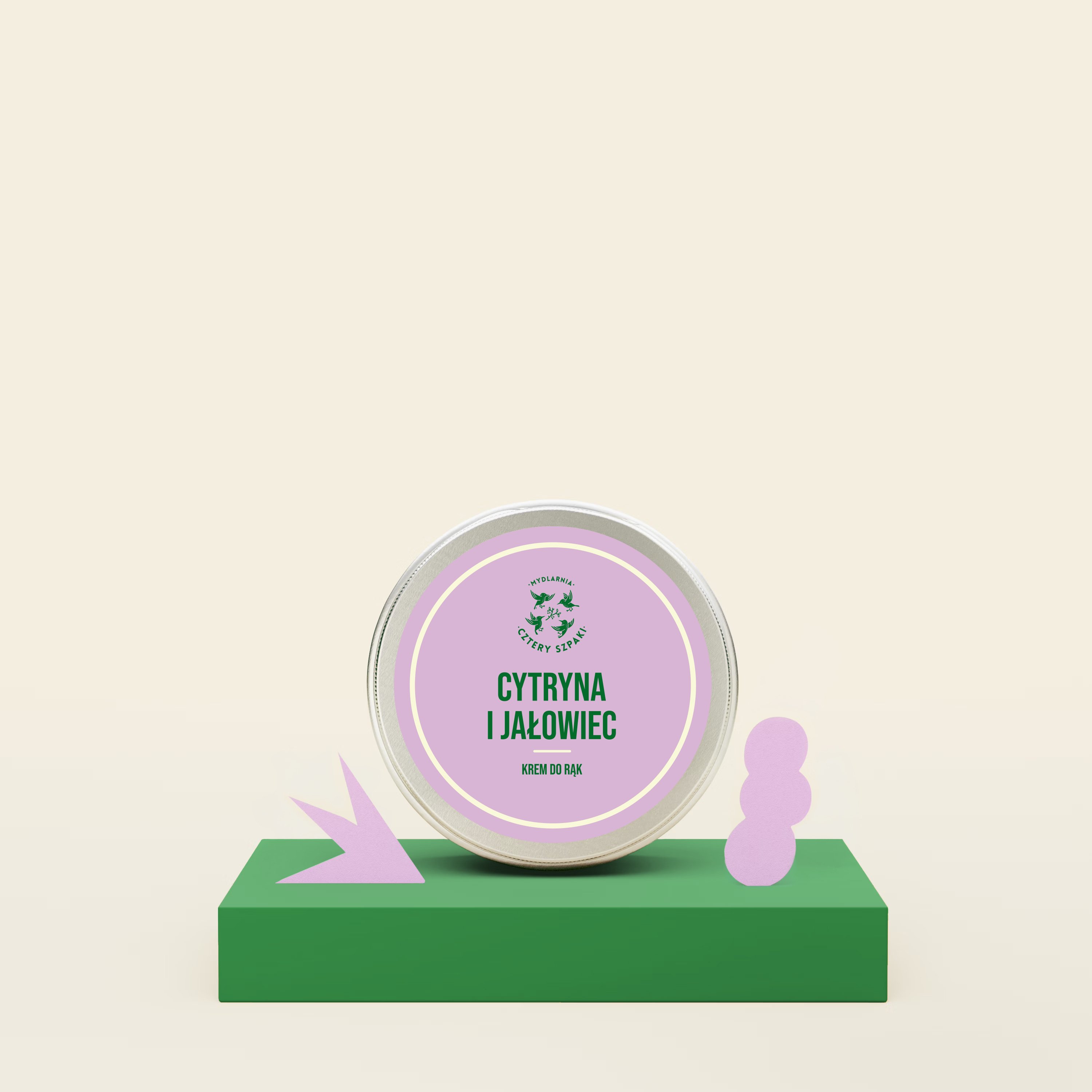 Cytryna i Jałowiec - krem do rąk