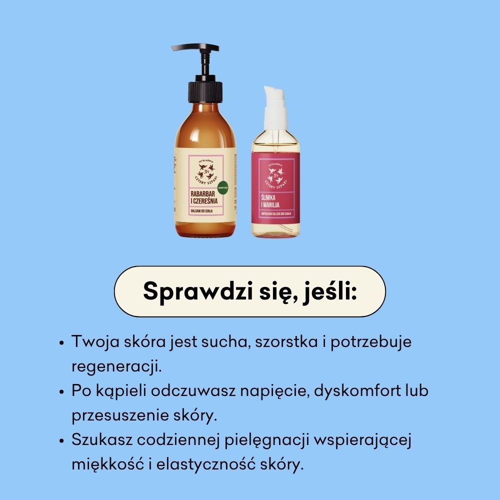 Zestaw regenerujący - balsam i olejek