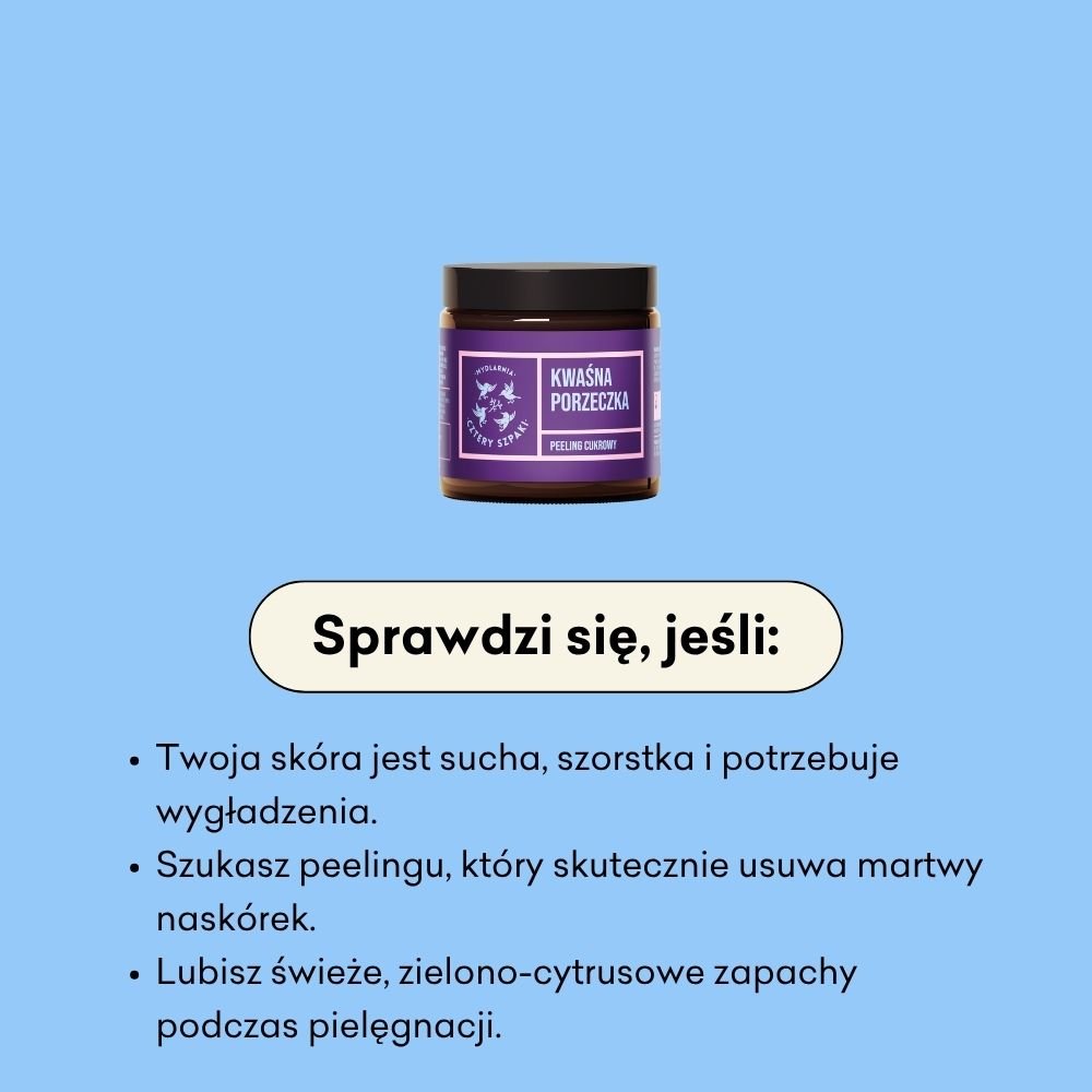 Kwaśna Porzeczka - peeling cukrowy