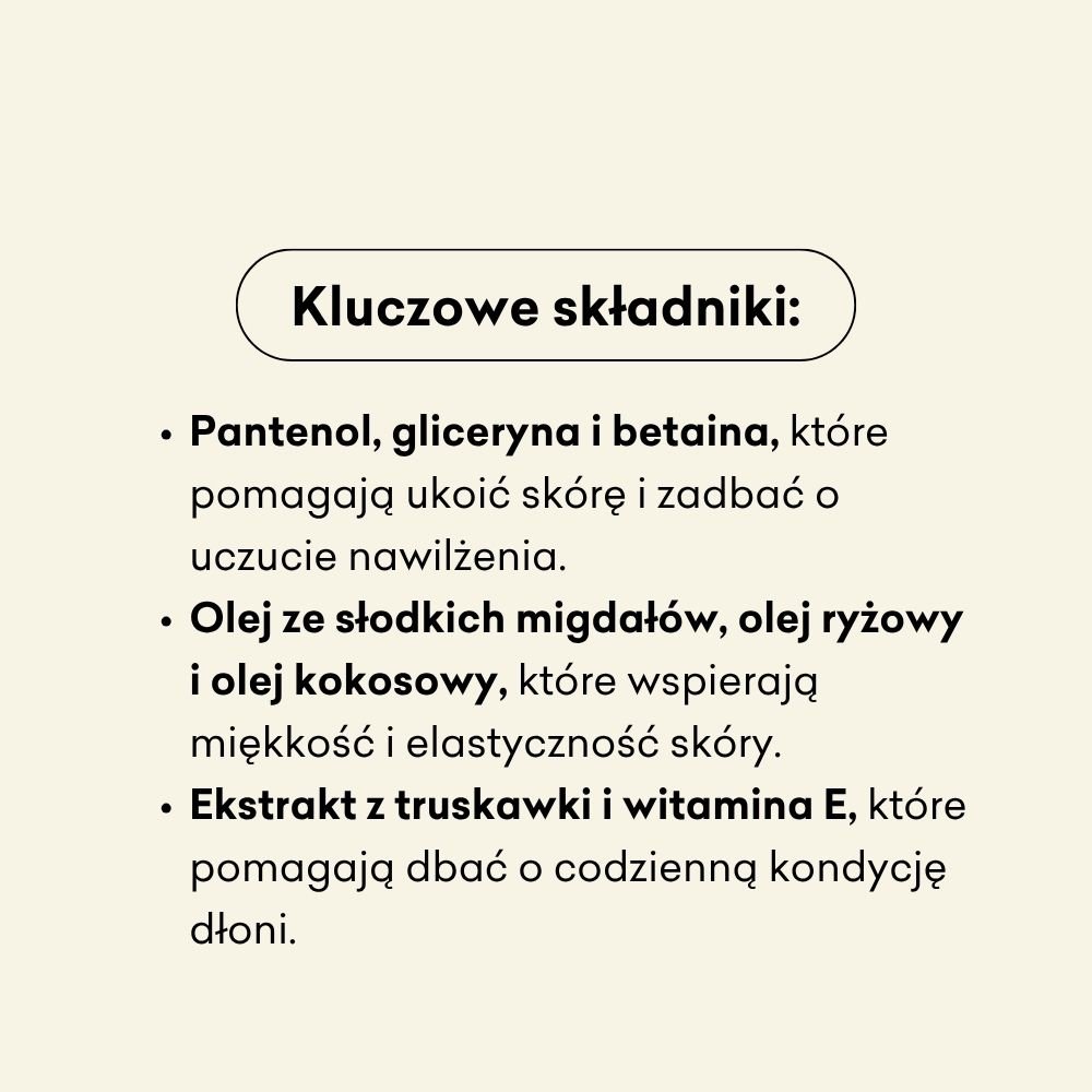 Truskawka i Werbena - krem do rąk