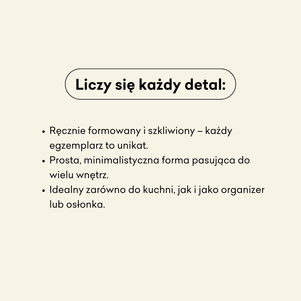 Ceramiczna mydelniczka z pracowni Baobab - prostokątna ręcznie formowana i szkliwiona.