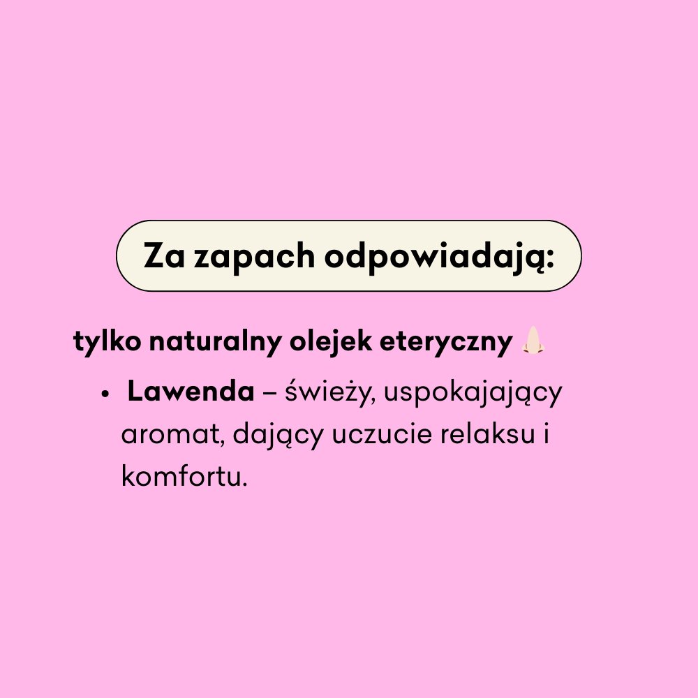 Za zapach żelu do higieny intymnej odpowiada olejek eteryczny lawendowy.