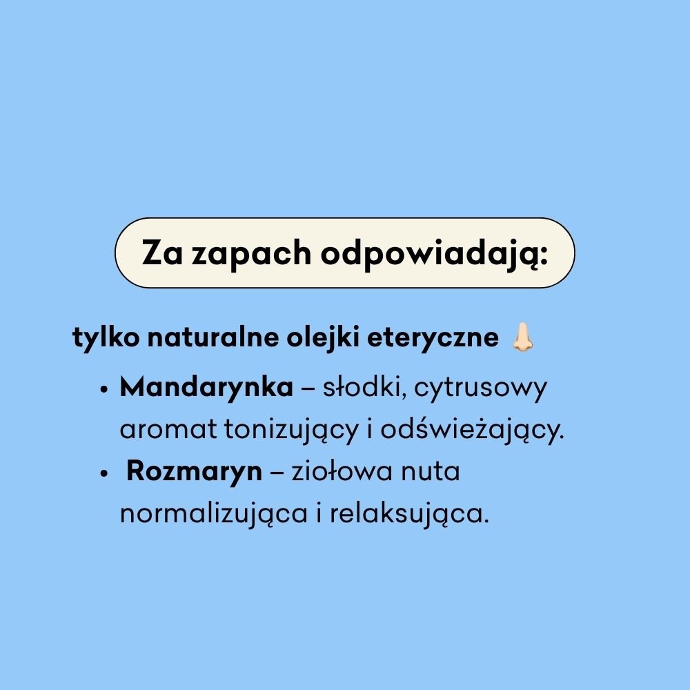 Rozmaryn i Mandarynka - mini - naturalne mydło w płynie