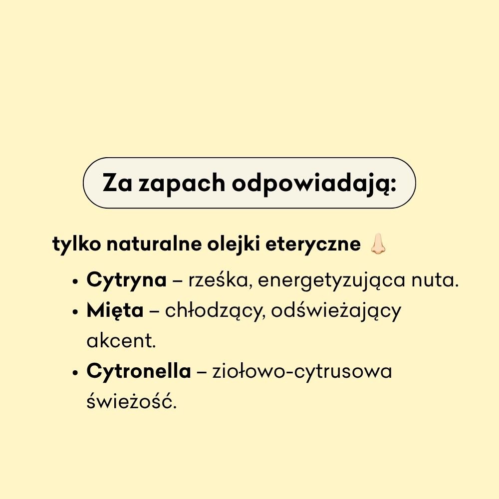 Cytryna i Mięta - mini - naturalne mydło w płynie