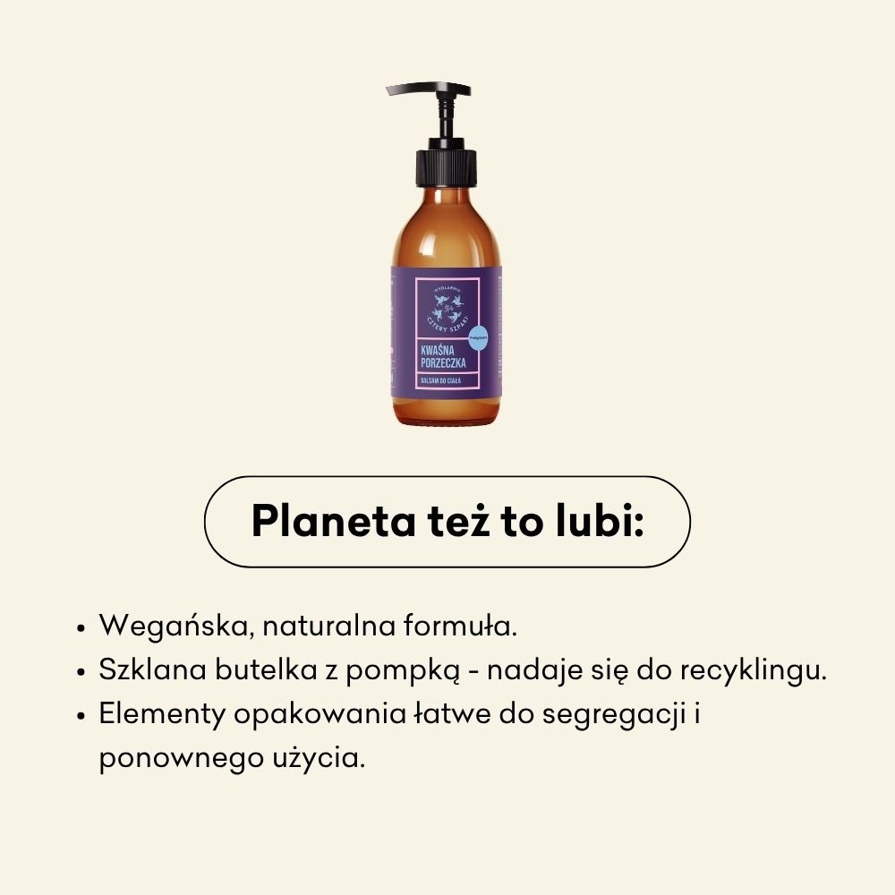 Kwaśna Porzeczka - pielęgnujący balsam do ciała